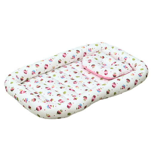 Babylove Babynest With Dimpe Pillow YUMMY CUPCAKE1