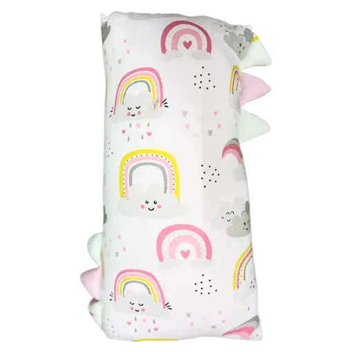 Earth Bebe Organic Bamboo Pillow RAINBOW