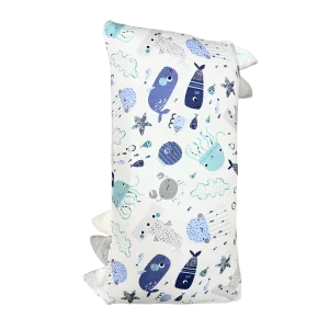 Earth Bebe Organic Bamboo Pillow UNDER THE SEA