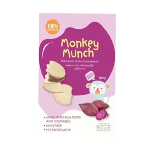 Monkey Munch Crispy Baked Fruits & Vege JAPANESE SWEET POTATOES