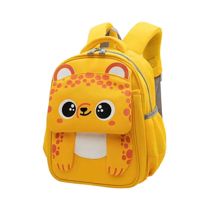 Princeton Junior School Bag CHEETAH YELLOW