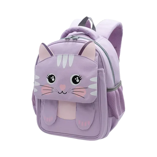 Princeton Junior School Bag KITTEN PURPLE