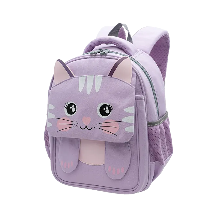 Princeton Junior School Bag KITTEN PURPLE