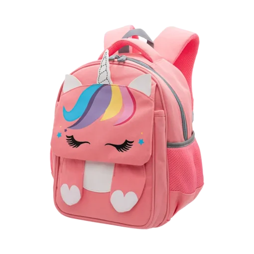 Princeton Junior School Bag UNICORN PINK