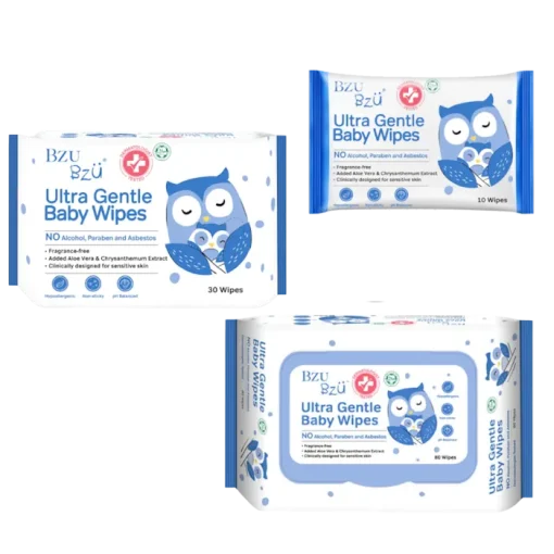 Bzu BZu Ultra Gentle Baby Wipes