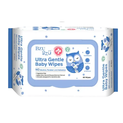 Bzu BZu Ultra Gentle Baby Wipes 80s