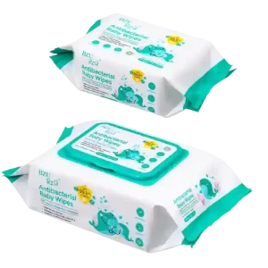 Bzu Bzu Antibacterial Baby Wipes