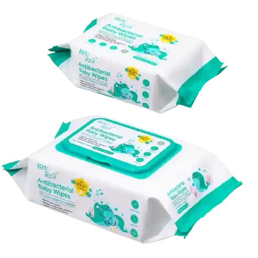 Bzu Bzu Antibacterial Baby Wipes