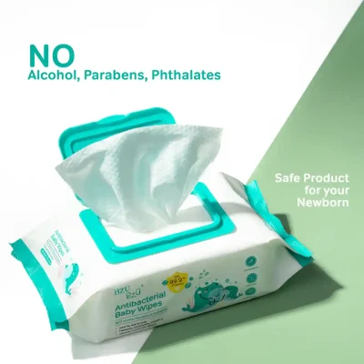 Bzu Bzu Antibacterial Baby Wipes