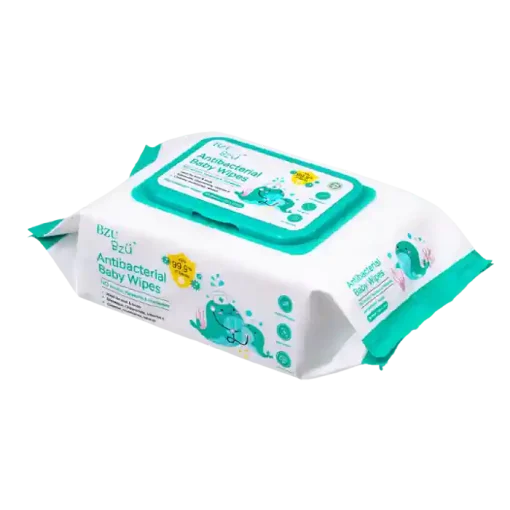 Bzu Bzu Antibacterial Baby Wipes 80s-1