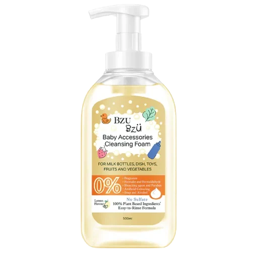 Bzu Bzu Baby Accessories Cleansing Foam LEMON FLAVOUR 500ml