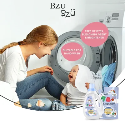 Bzu Bzu Laundry Detergent Softener