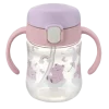 Richell TLI Spout Cup 200ml TEDDY PINK