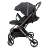 Fairworld EZ Spin Stroller BC 8-CX BLACK SIDE VIEW