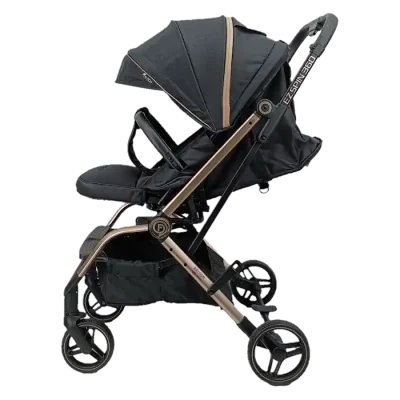 Fairworld EZ Spin Stroller BC 8-CX BLACK SIDE VIEW