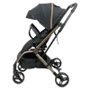 Fairworld EZ Spin Stroller BC 8-CX BLACK SIDE VIEW