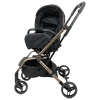 Fairworld EZ Spin Stroller BC 8-CX BLACK TURN VIEW