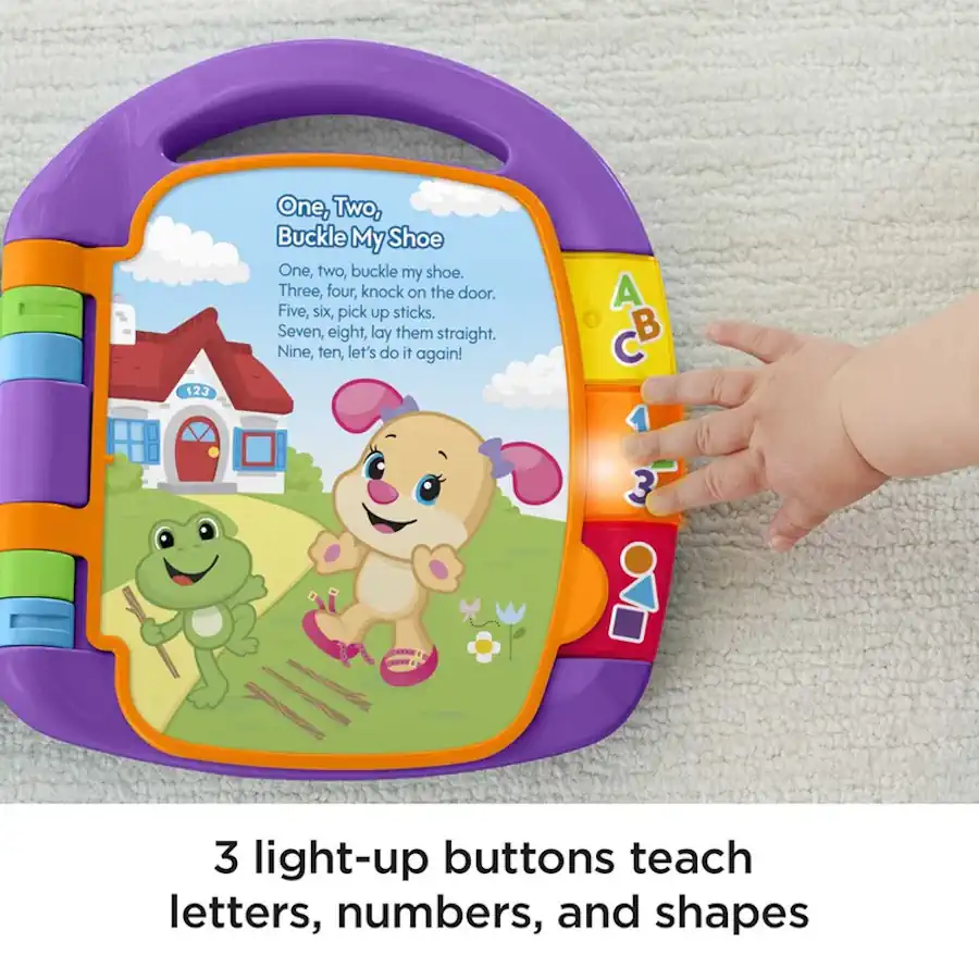 Fisher-Price Storybook Rhymes 3-LIGHT-UP BUTTON