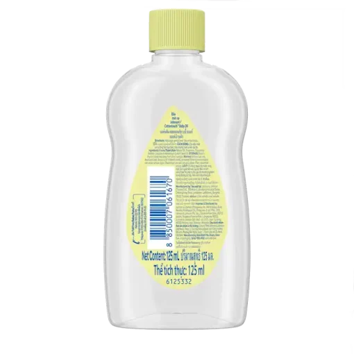 Johnson's Baby Oil COTTON TOUCH 125ml BACK