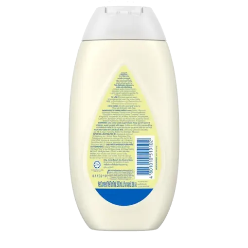 Johnson's Cotton Touch Face & Body Lotion 200ml BACK