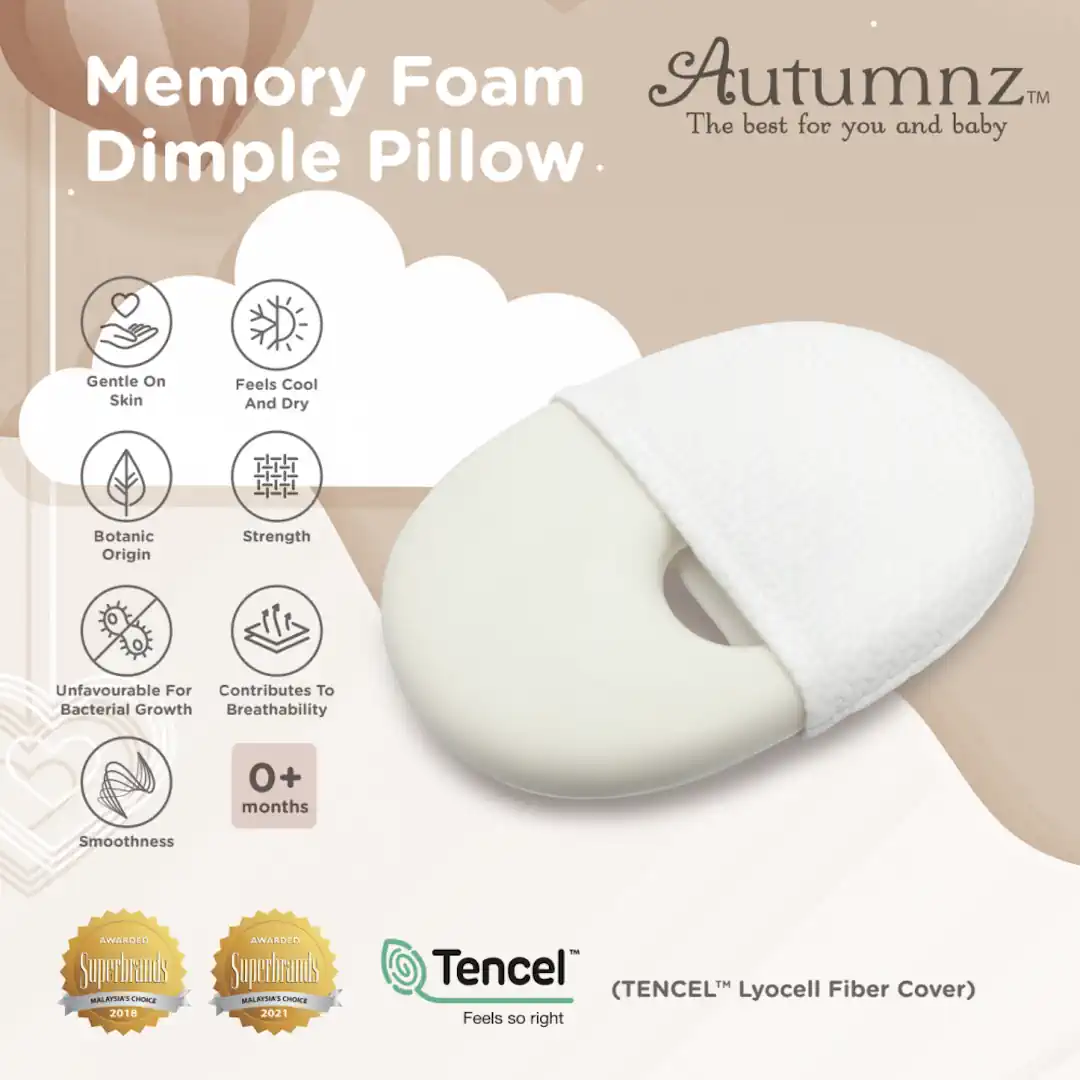 Autumnz Dimple Pillow Memory Foam