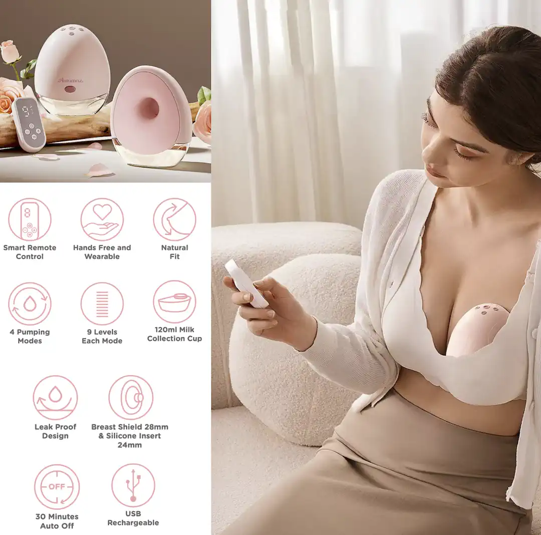 Autumnz Nori Wearable Breast Pump FEATURES-1