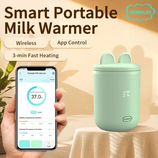 Momwilike: Portable Milk Warmer