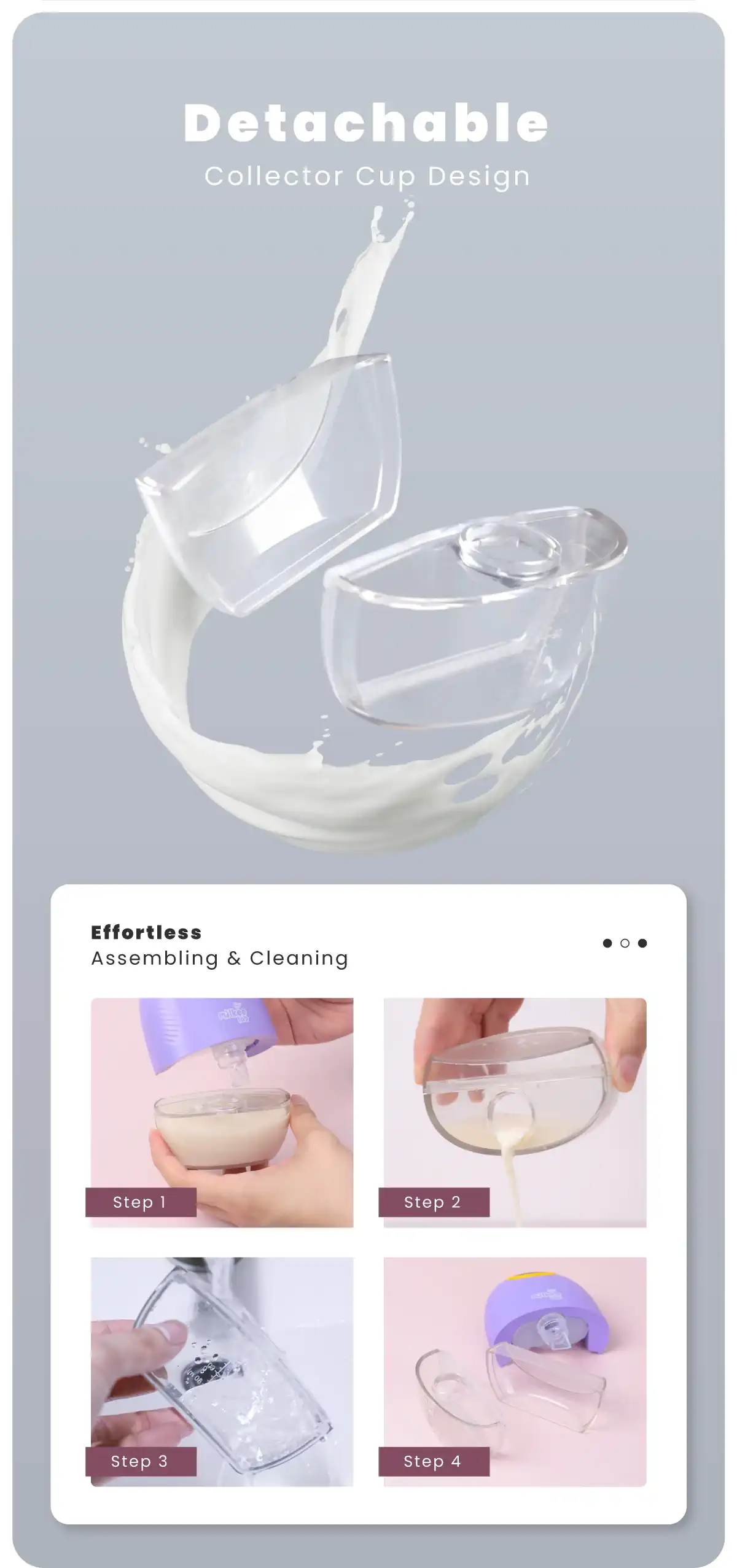 Shapee Lacfree Wearable Breast Pump DETACHABLE