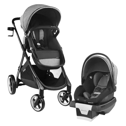 Evenflo Shyft Travel System BLACK