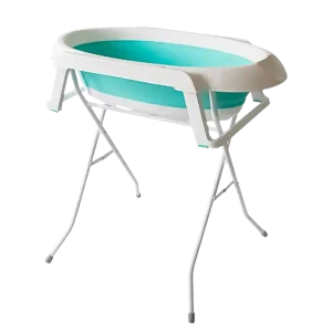 baby-bathrub-with-stand-green