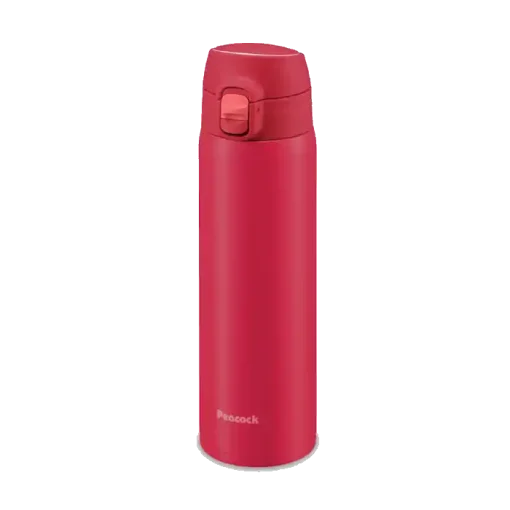 Peacock Light Weight One Touch Bottle AKM-55 550ML ROSE PINK