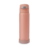 Peacock One Touch Straw Bottle DPA-55 550ML CORAL PINK