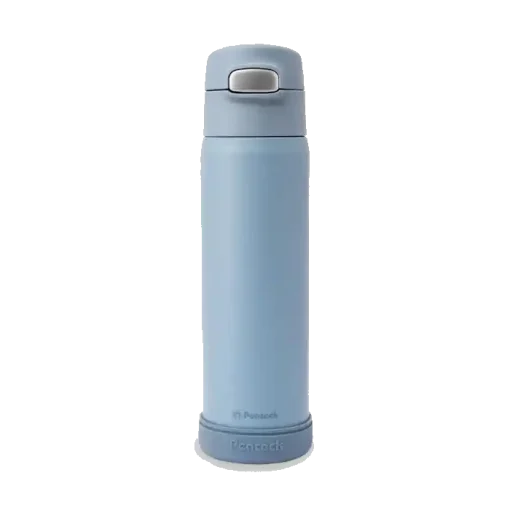 Peacock One Touch Straw Bottle DPA-55 550ML SMOKY BLUE