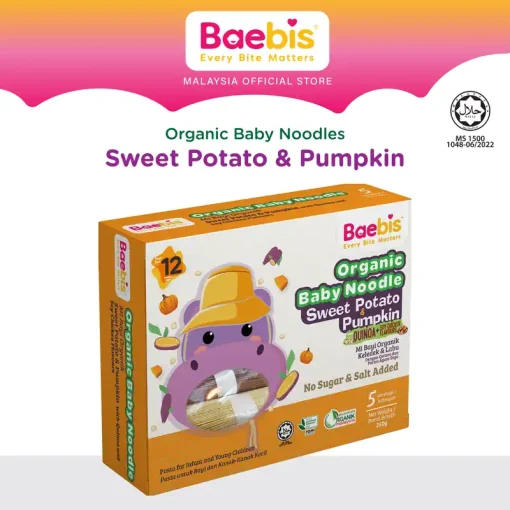 Baebis Organic Noodle SWEET POTATO PUMPKIN