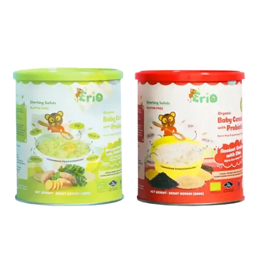 Erio Organic Baby Cereal With Probiotics