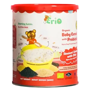 Erio Organic Baby Cereal With Probiotics Ancient Grains With CHIA