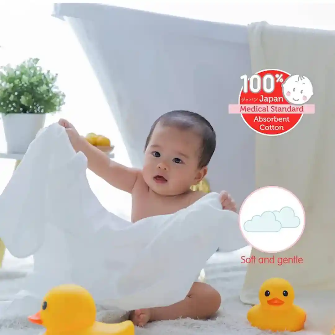 Suzuran Baby Large Bath Towel 2pcs