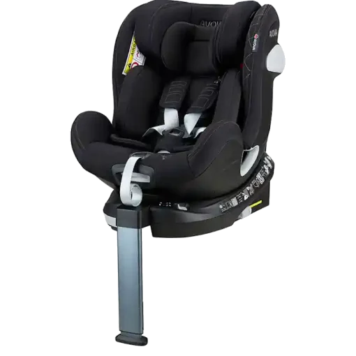 Avova Swan-Fix 360 Car Seat PEARL BLACK