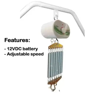 Ayoto - Unique 2 in 1 Electronic Baby Cradle