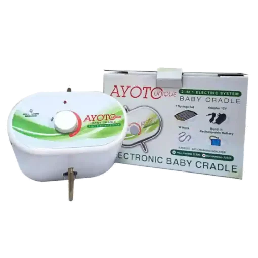 Ayoto - Unique 2 in 1 Electronic Baby Cradle