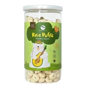 Double Happiness Rice Puff 50g AVOCADO & SPINACH