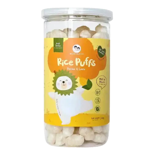 Double Happiness Rice Puff 50g DURIAN & CORN