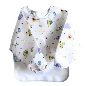 Marcus & Marcus Long Sleeve Baby Bib CAMPING