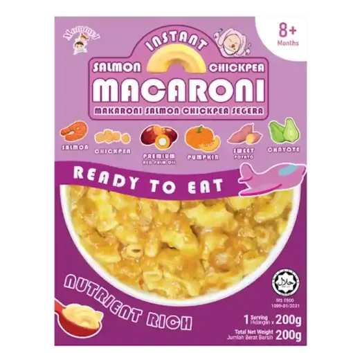 MommyJ Instant Macaroni SALMON CHICKPEA