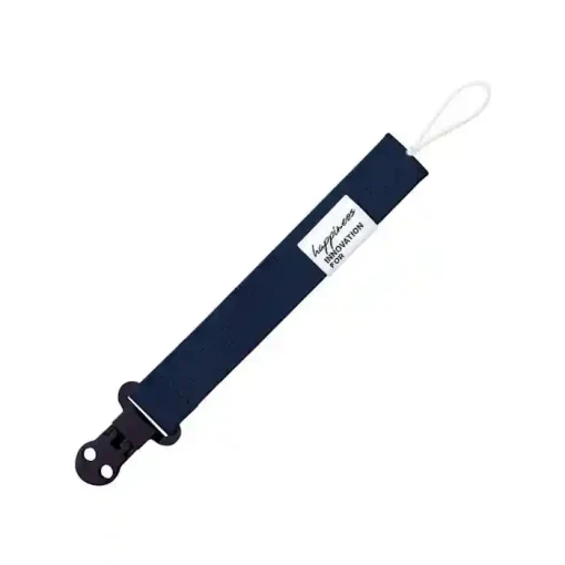 Mother-K Pacifier Strap NAVY BLUE