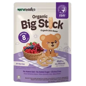 Natufoodies Organic Big Stick ALL BERRIES