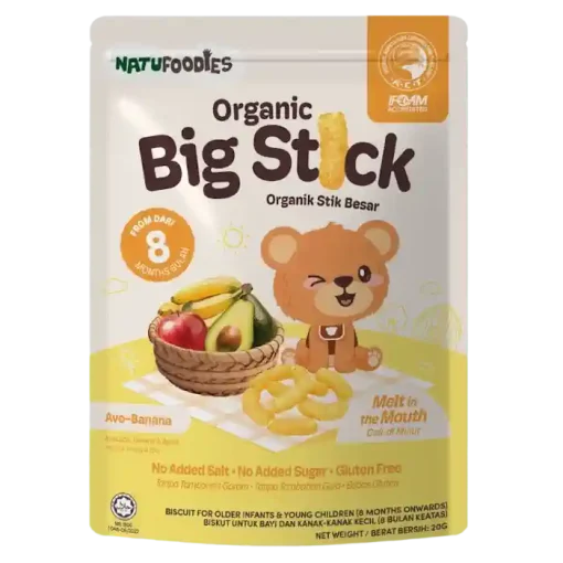 Natufoodies Organic Big Stick AVO-BANNANA