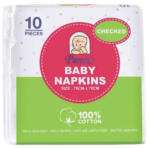 Pureen Napkin 10pcs CHECKED