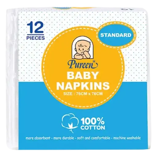 Pureen Napkin 12pcs STANDARD