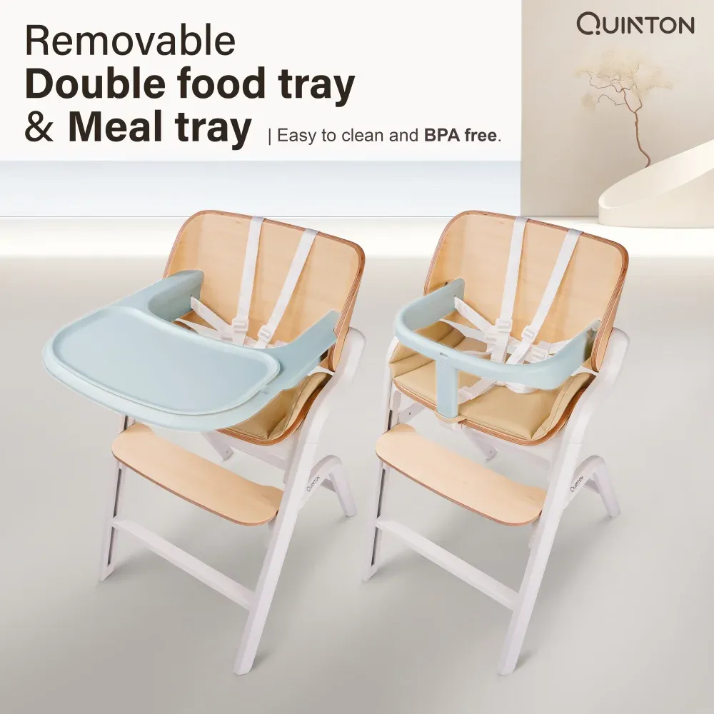 Quinton Cherie Wooden Highchair